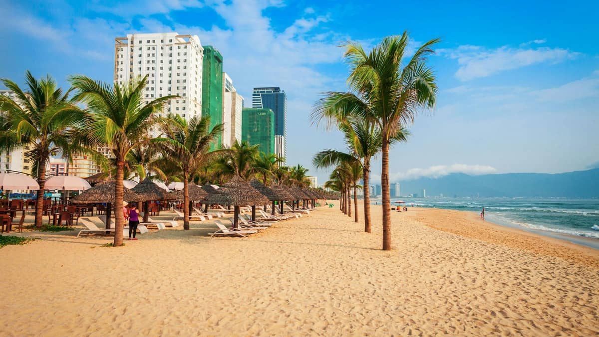 Relax and Swim at My Khe Beach